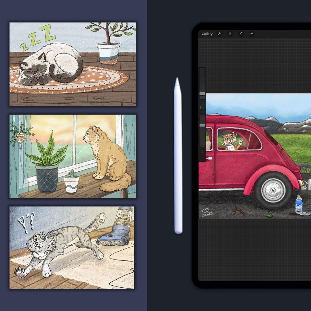 Eye-catching Illustrations by Choice