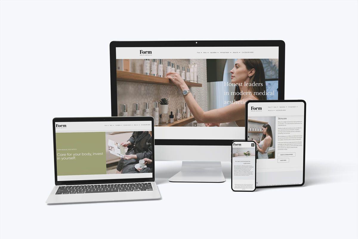 Evolving Aesthetic Website Design: Form Medical Aesthetics Success Story