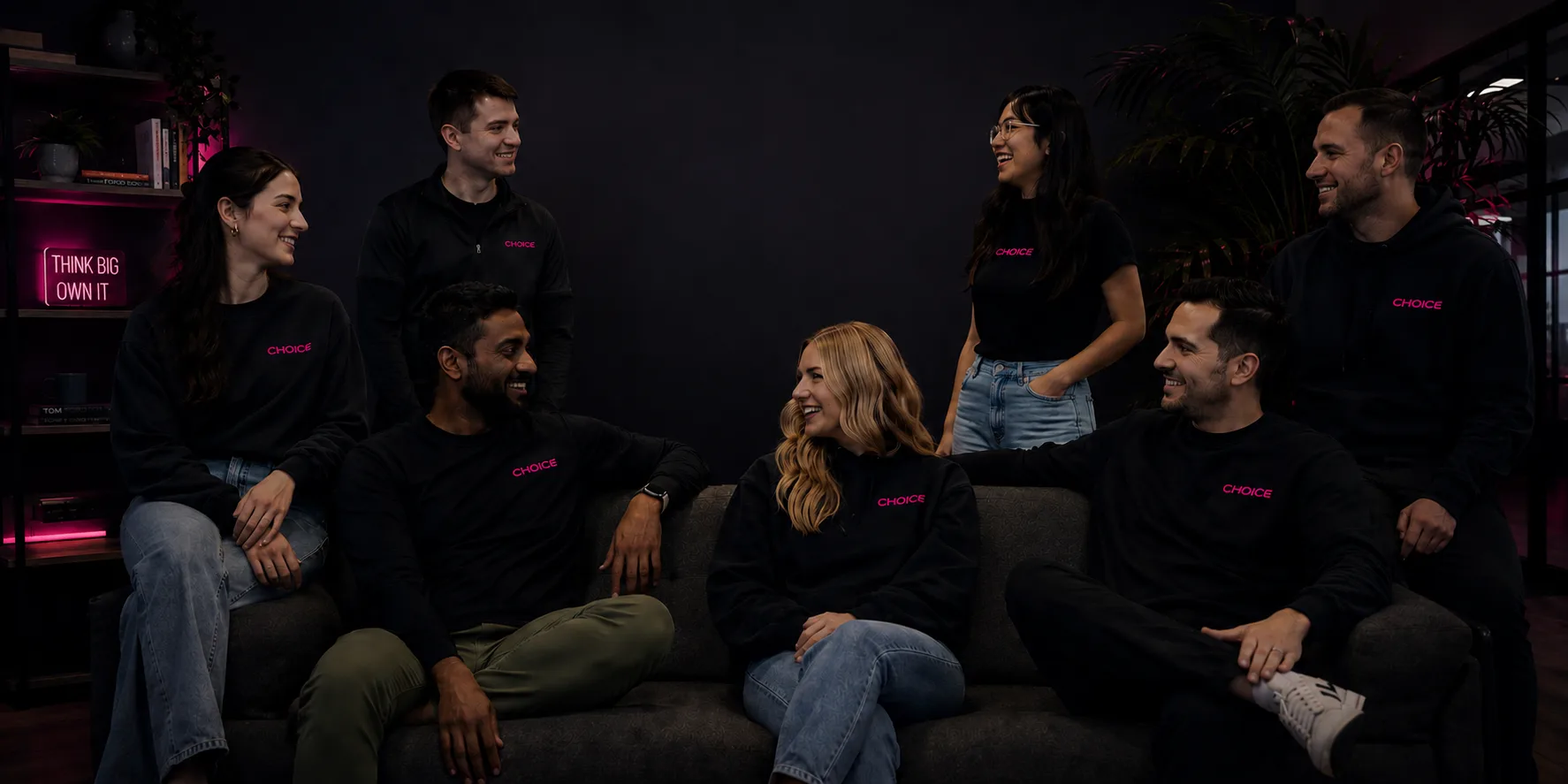 The Choice OMG team at our Edmonton office
